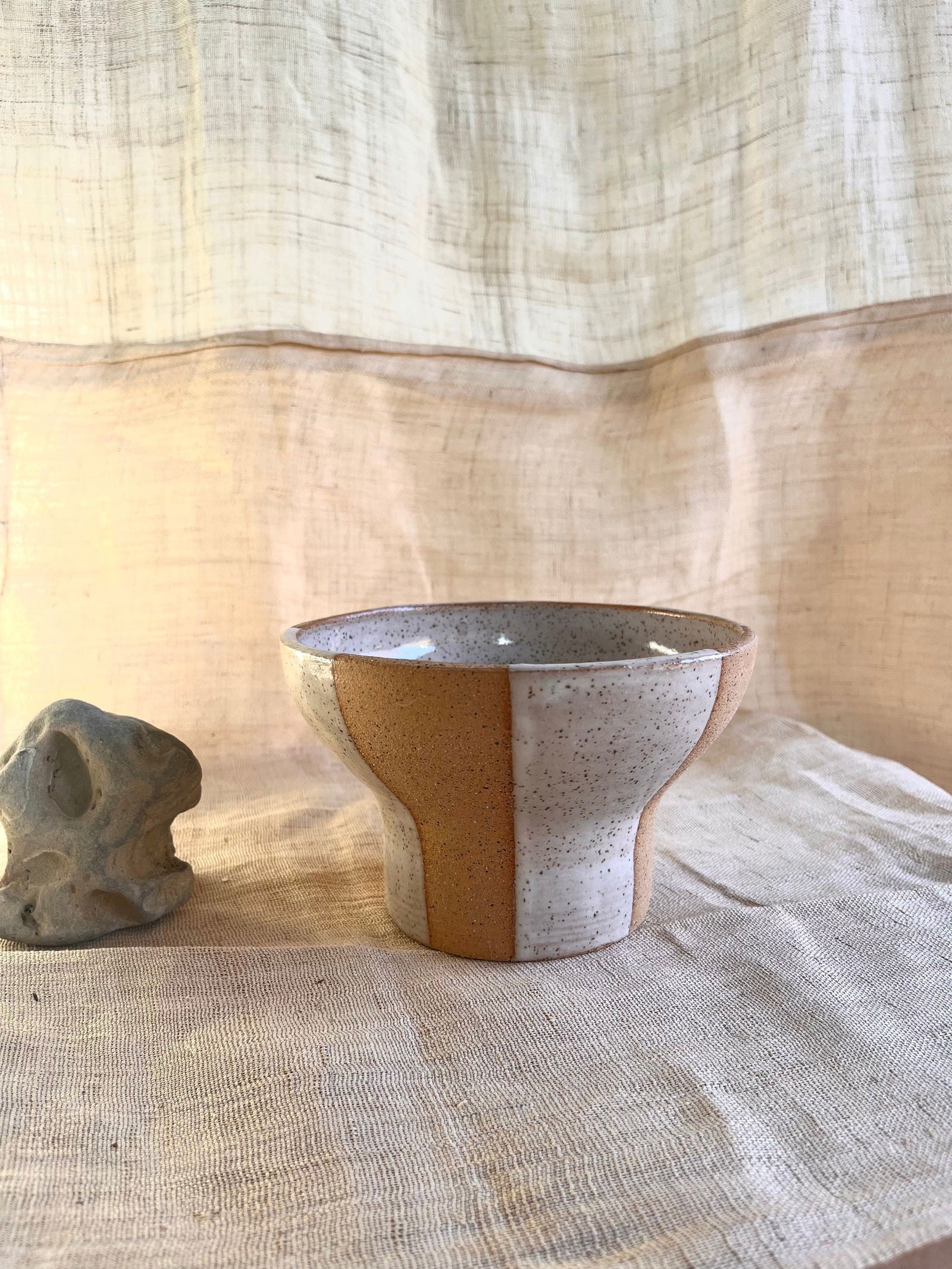 (Sale) 46 S.B striped planter - Mipa's pots and plants